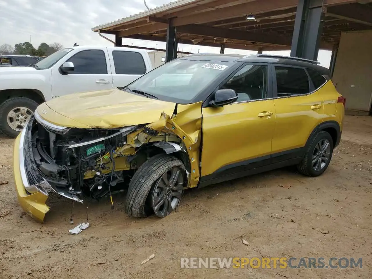 1 fotografías del automóvil dañado KNDEUCAA5P7392851 KIA SELTOS 2023