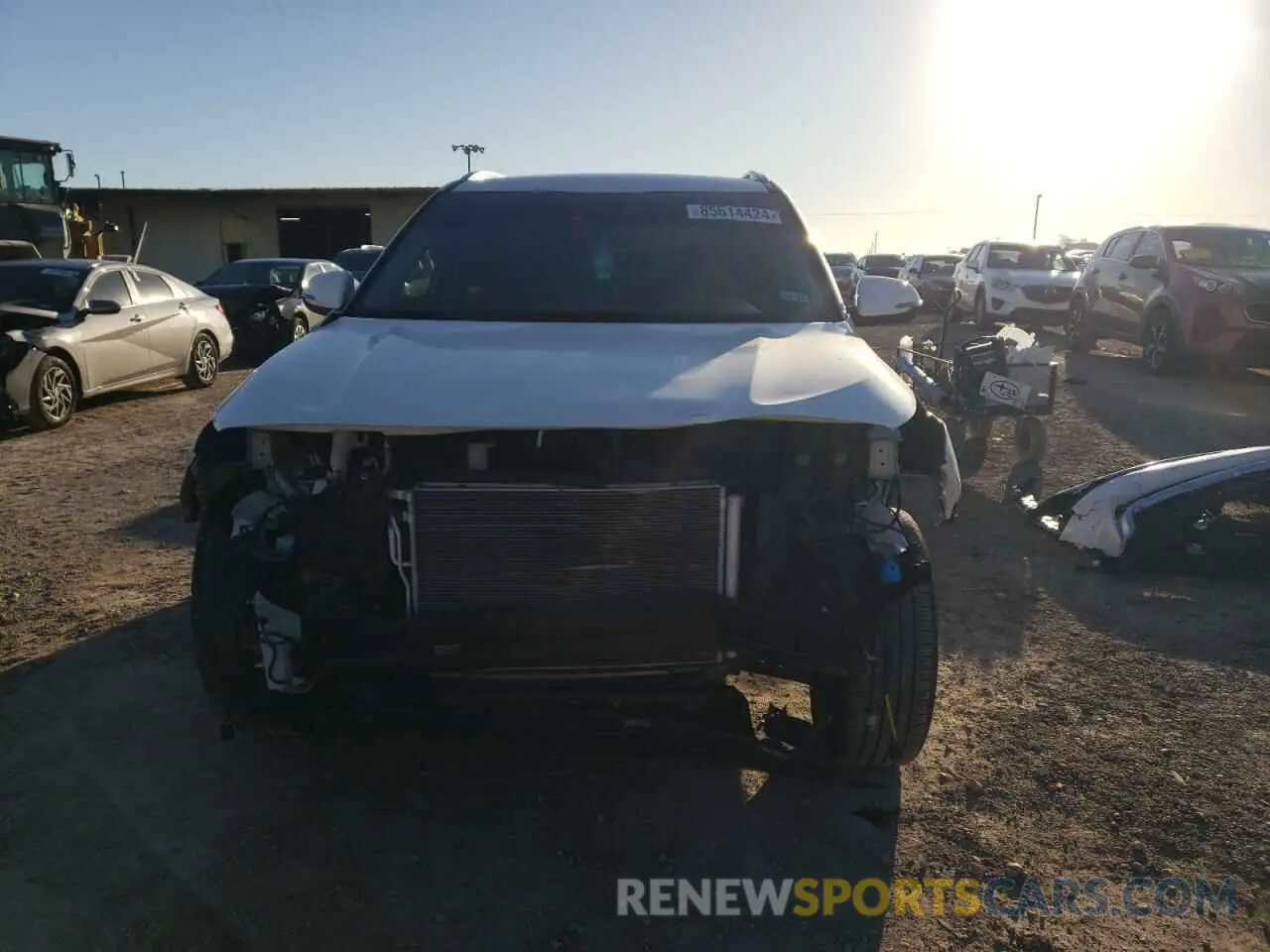 5 fotografías del automóvil dañado KNDEUCAA6P7454354 KIA SELTOS 2023