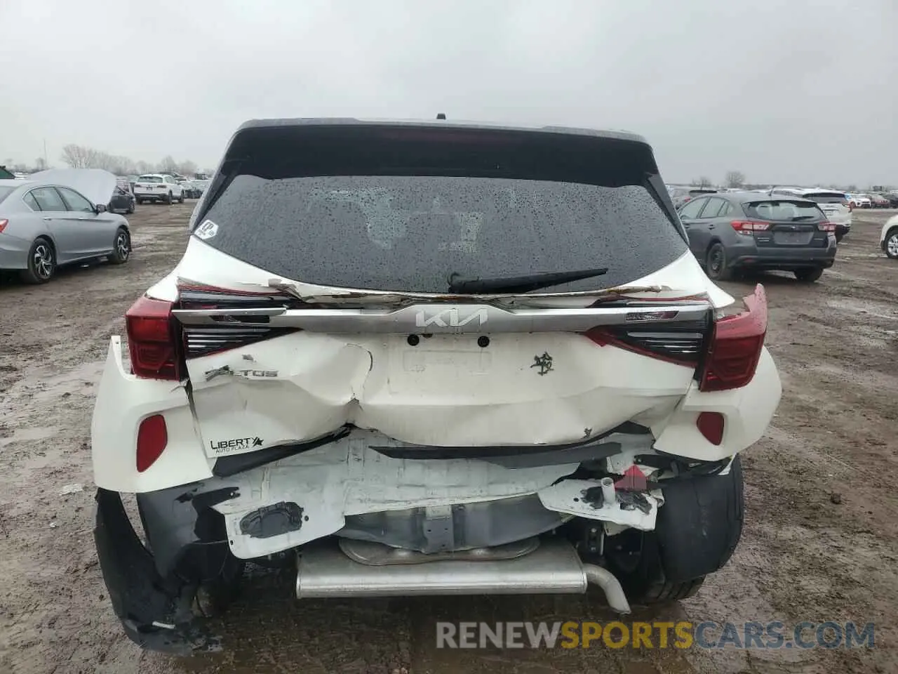 6 fotografías del automóvil dañado KNDEUCAA7P7420116 KIA SELTOS 2023