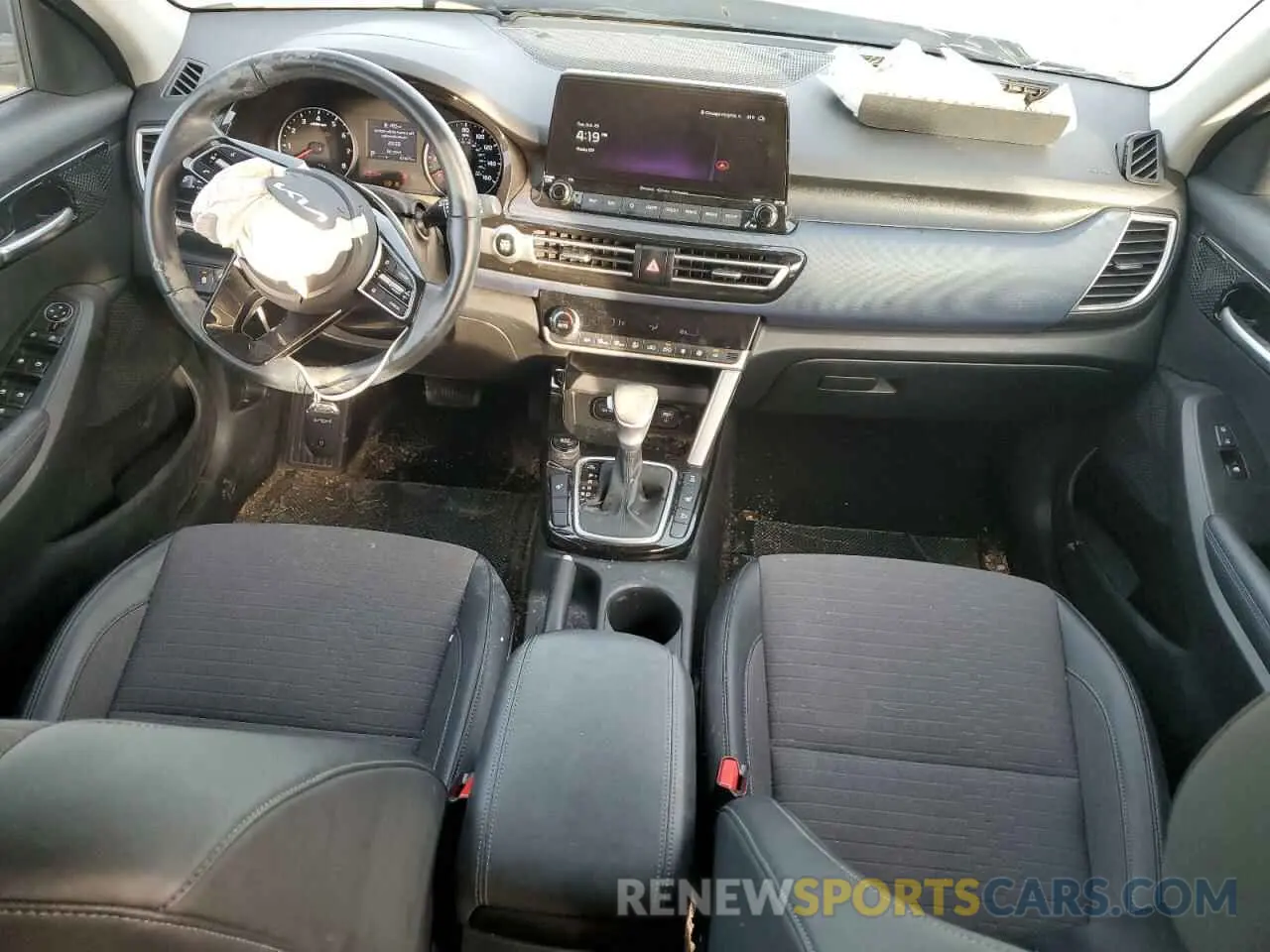 8 fotografías del automóvil dañado KNDEUCAA8P7441119 KIA SELTOS 2023