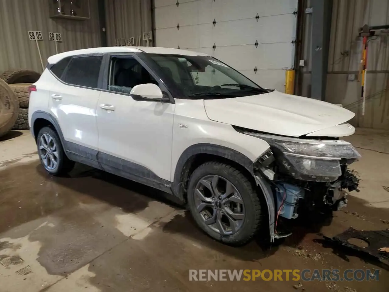 4 fotografías del automóvil dañado KNDEPCAA0R7516759 KIA SELTOS 2024