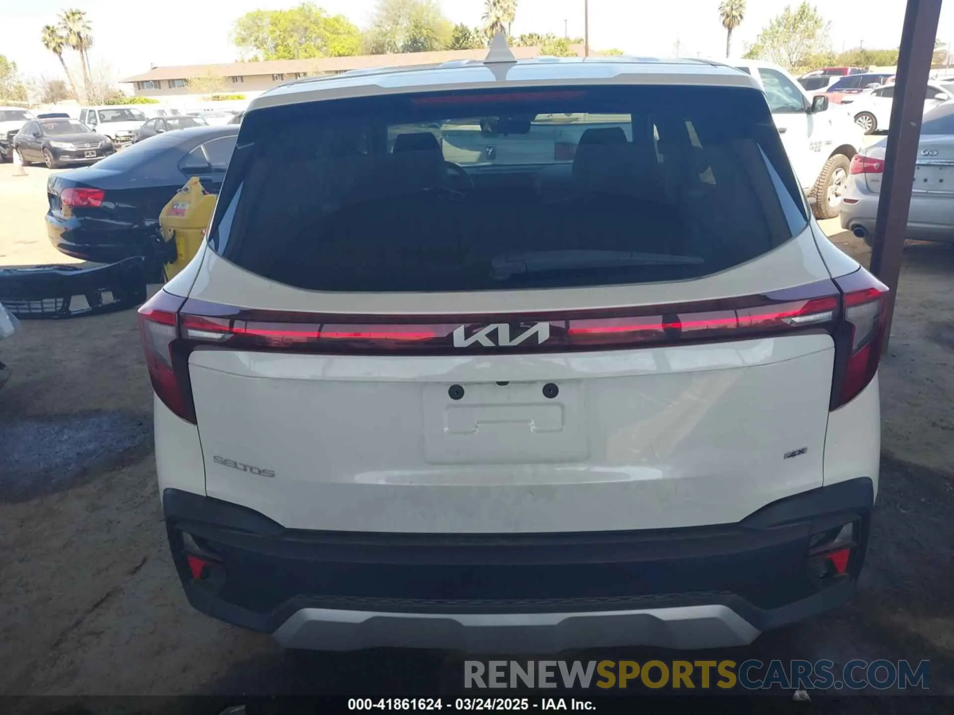 16 fotografías del automóvil dañado KNDEPCAA6R7628241 KIA SELTOS 2024
