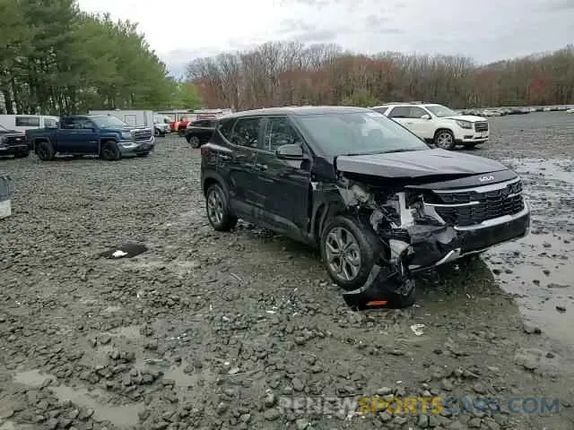 12 fotografías del automóvil dañado KNDEPCAA6R7656038 KIA SELTOS 2024