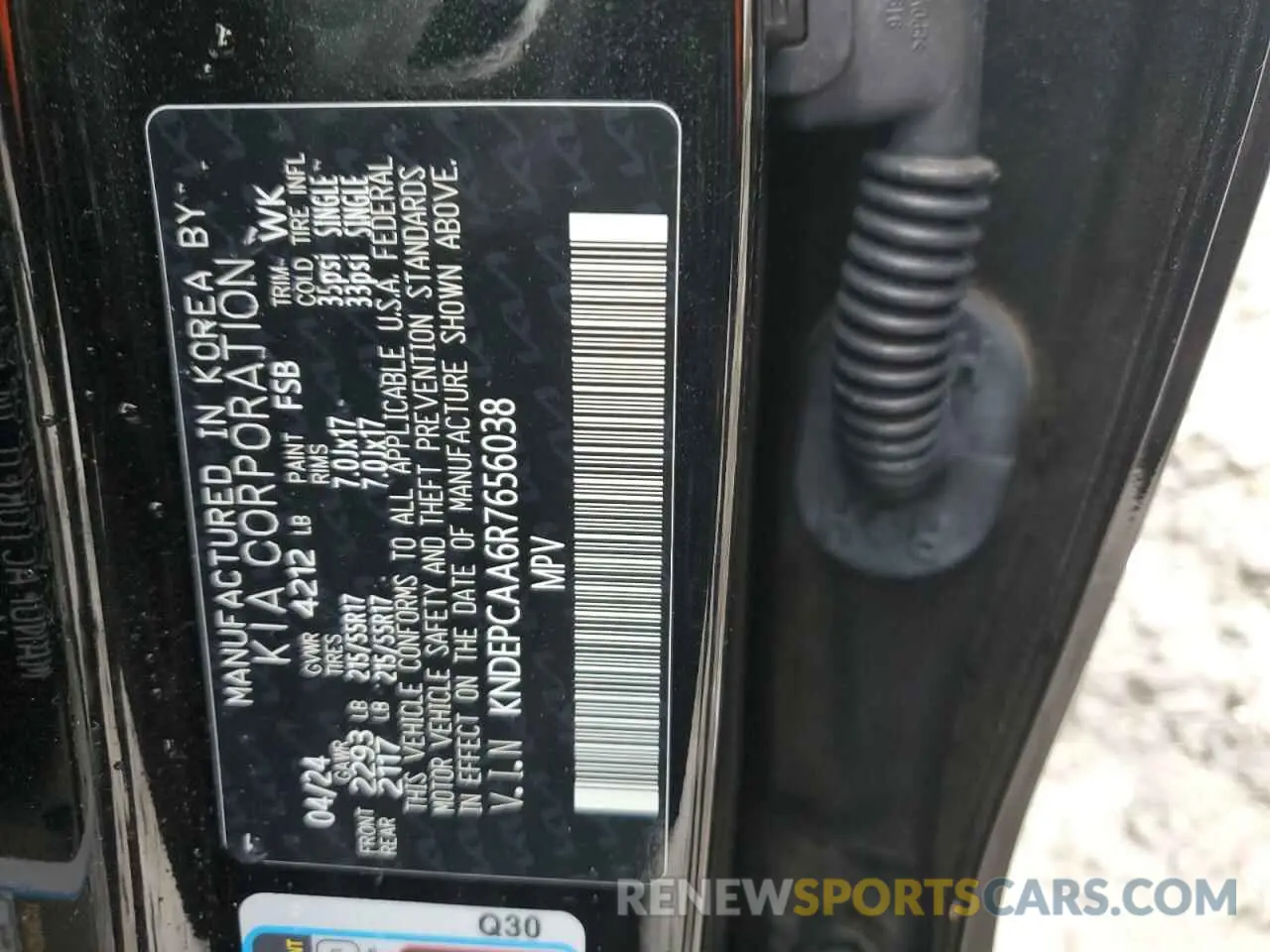 15 fotografías del automóvil dañado KNDEPCAA6R7656038 KIA SELTOS 2024