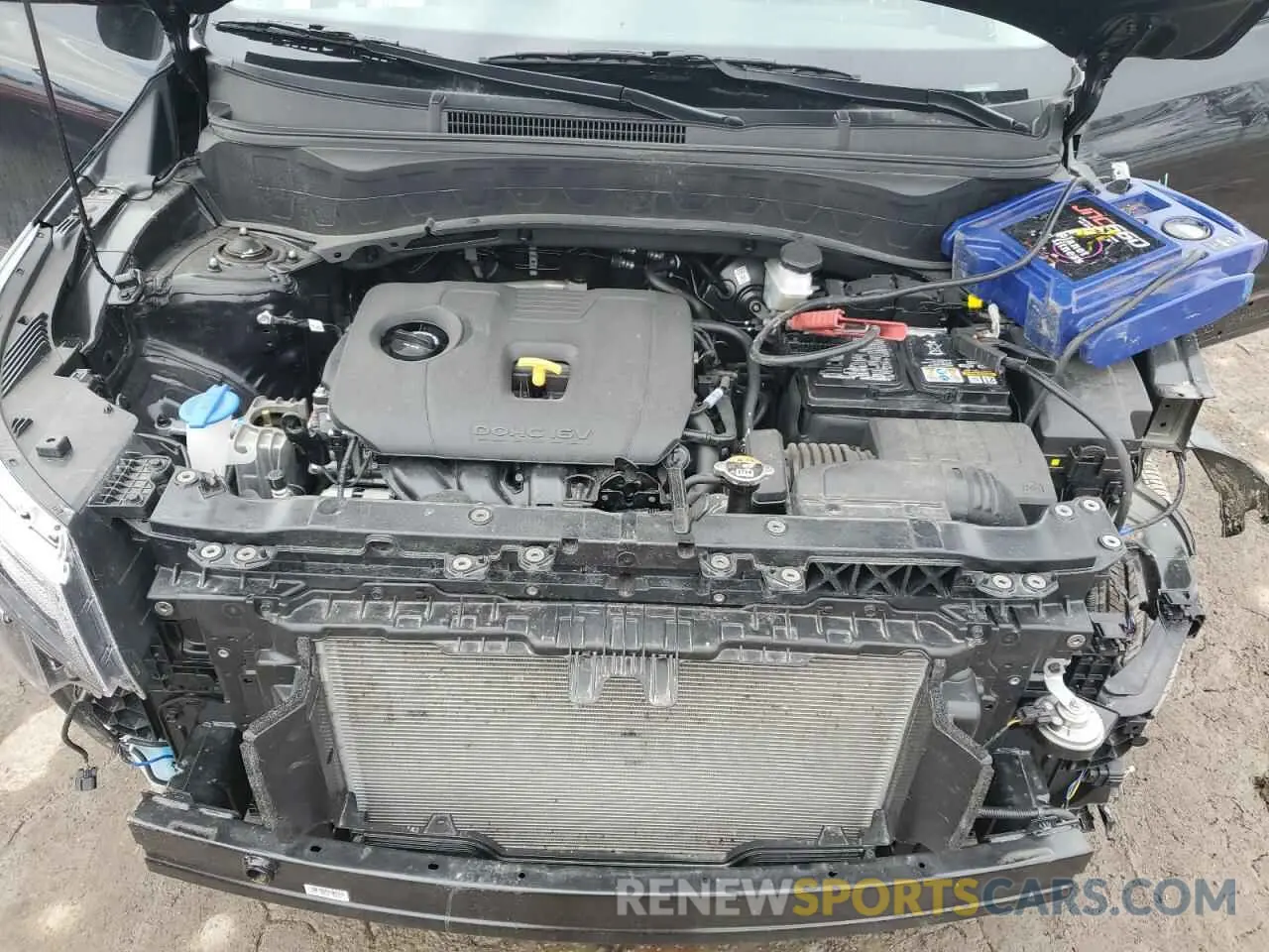 12 fotografías del automóvil dañado KNDEPCAA7R7620505 KIA SELTOS 2024