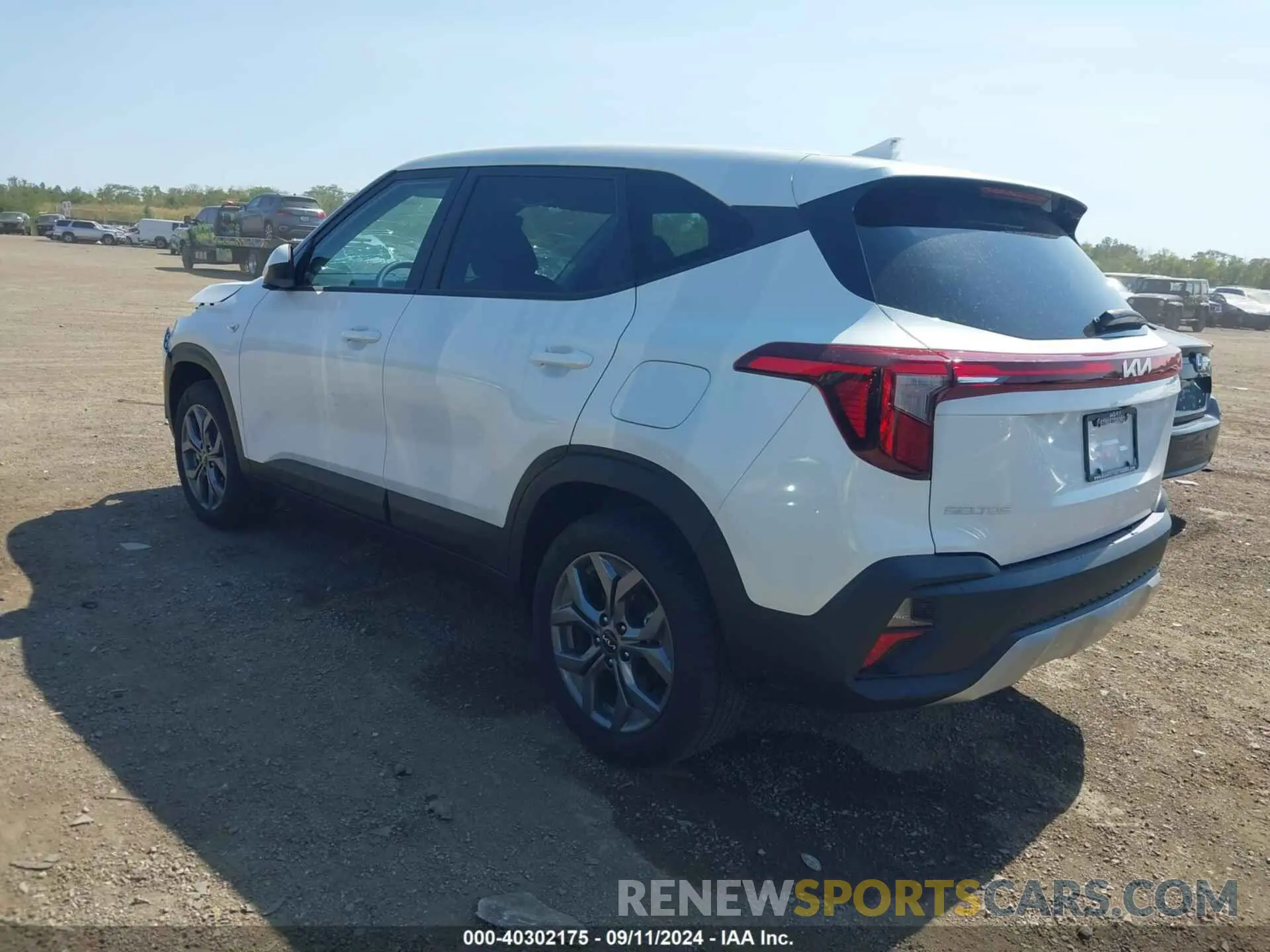 3 fotografías del automóvil dañado KNDEPCAA9R7649715 KIA SELTOS 2024