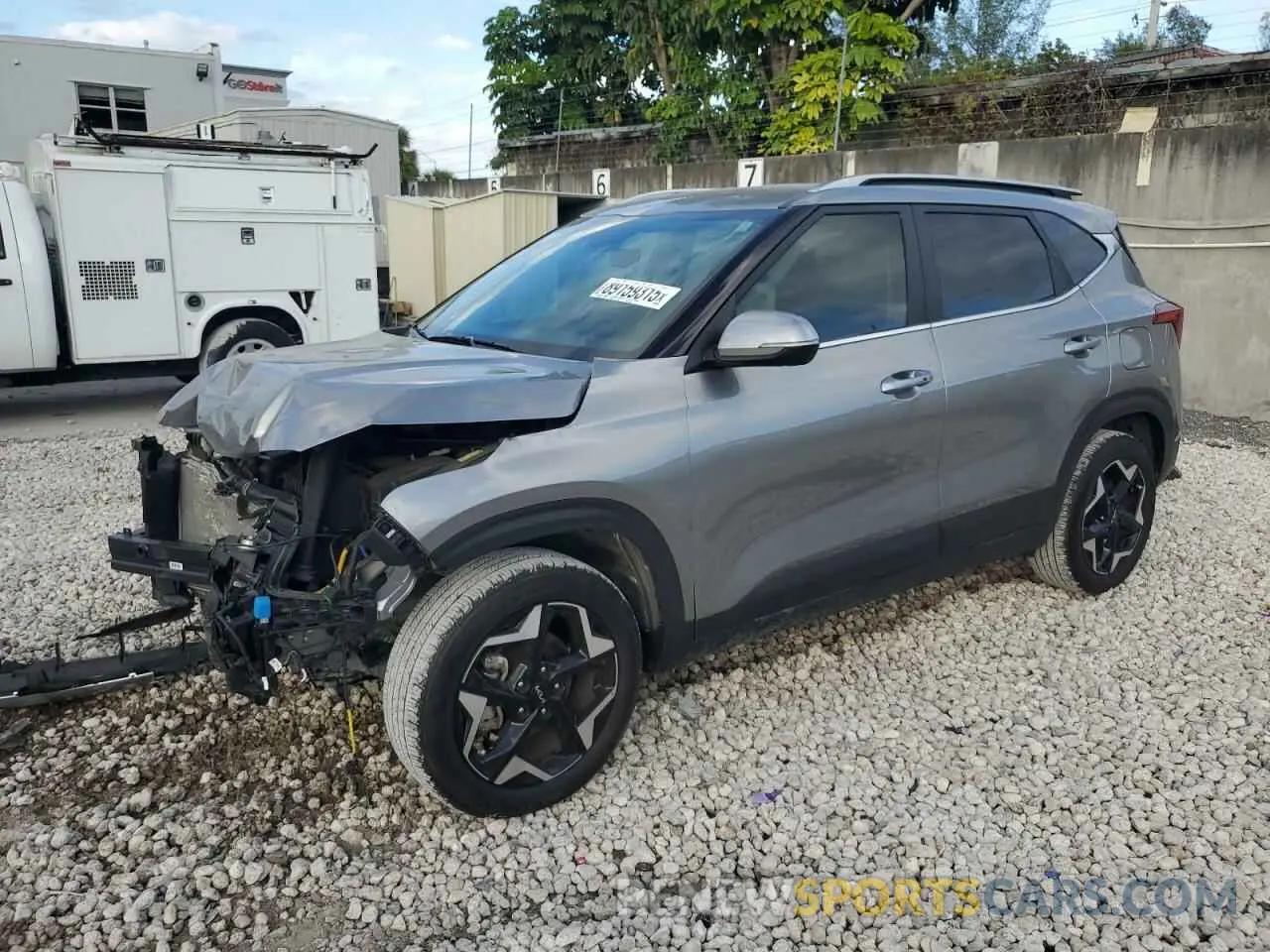 1 fotografías del automóvil dañado KNDER2AA1R7563528 KIA SELTOS 2024