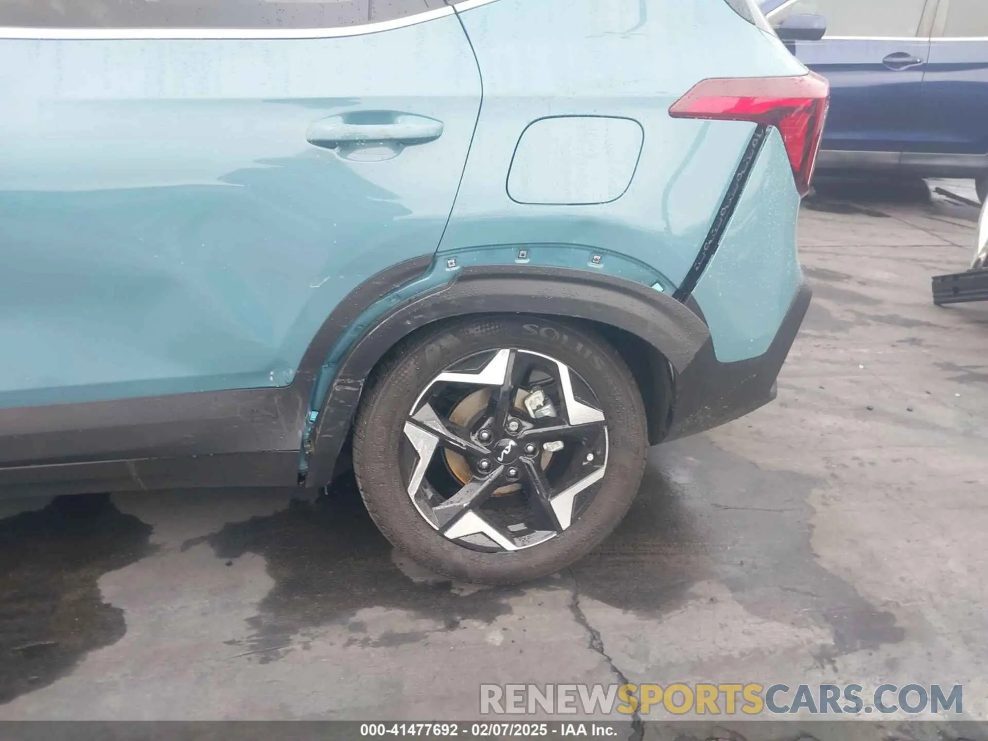 6 fotografías del automóvil dañado KNDER2AA2R7638883 KIA SELTOS 2024