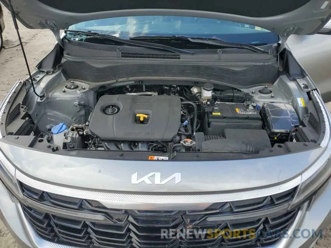 12 fotografías del automóvil dañado KNDER2AA3R7654509 KIA SELTOS 2024