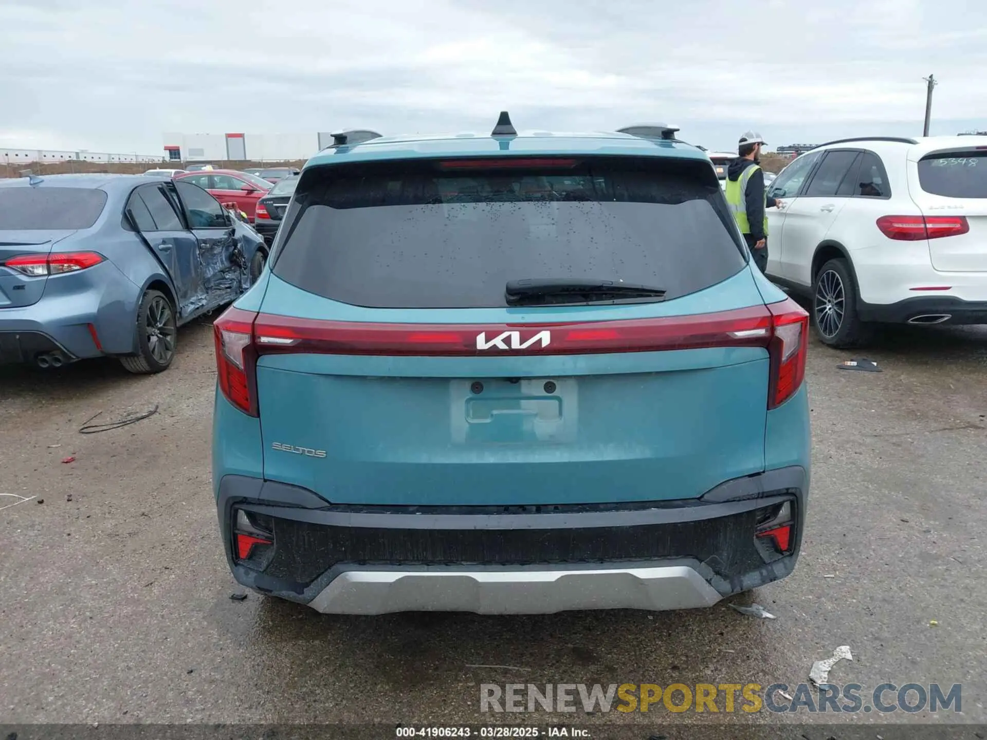 16 fotografías del automóvil dañado KNDER2AA5R7473573 KIA SELTOS 2024