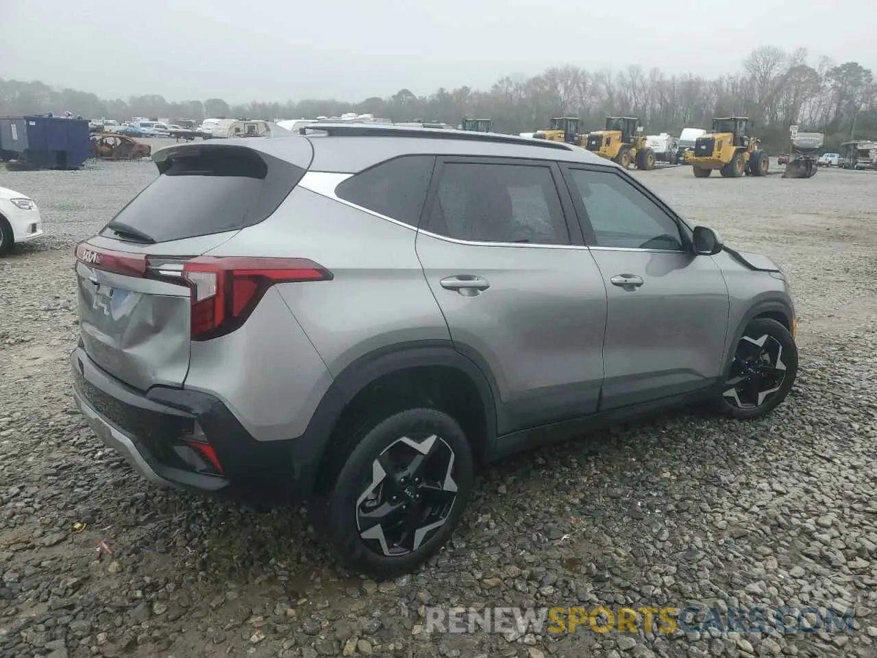 3 fotografías del automóvil dañado KNDER2AA8R7524628 KIA SELTOS 2024