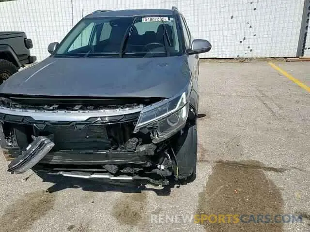 14 fotografías del automóvil dañado KNDER2AA9R7501309 KIA SELTOS 2024