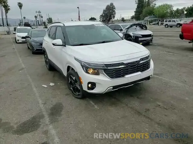 11 fotografías del automóvil dañado KNDER2AAXR7489610 KIA SELTOS 2024