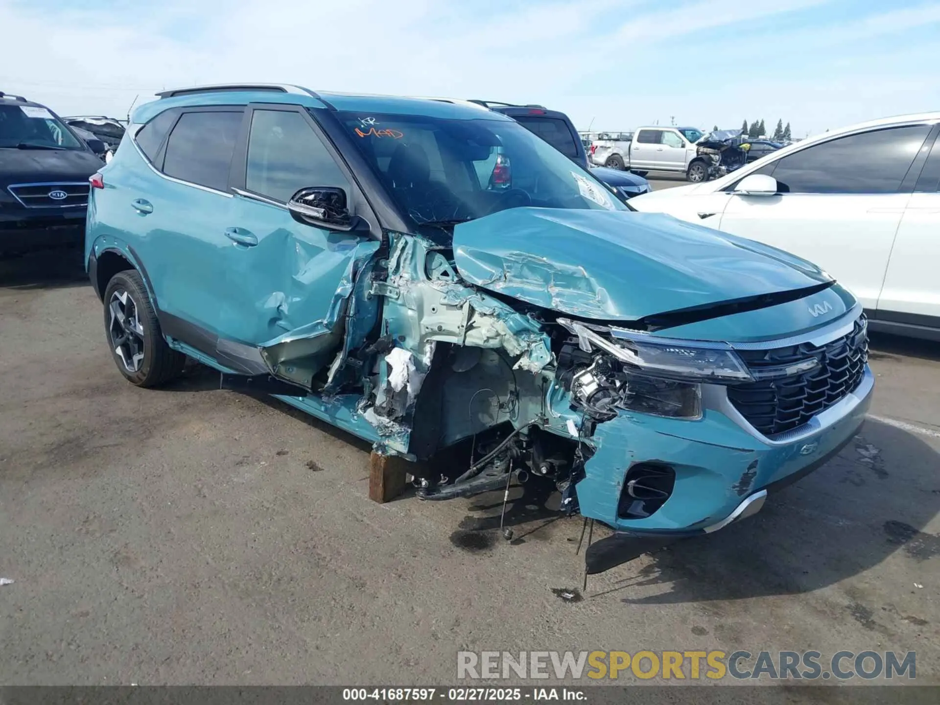 1 fotografías del automóvil dañado KNDERCAA0R7520708 KIA SELTOS 2024