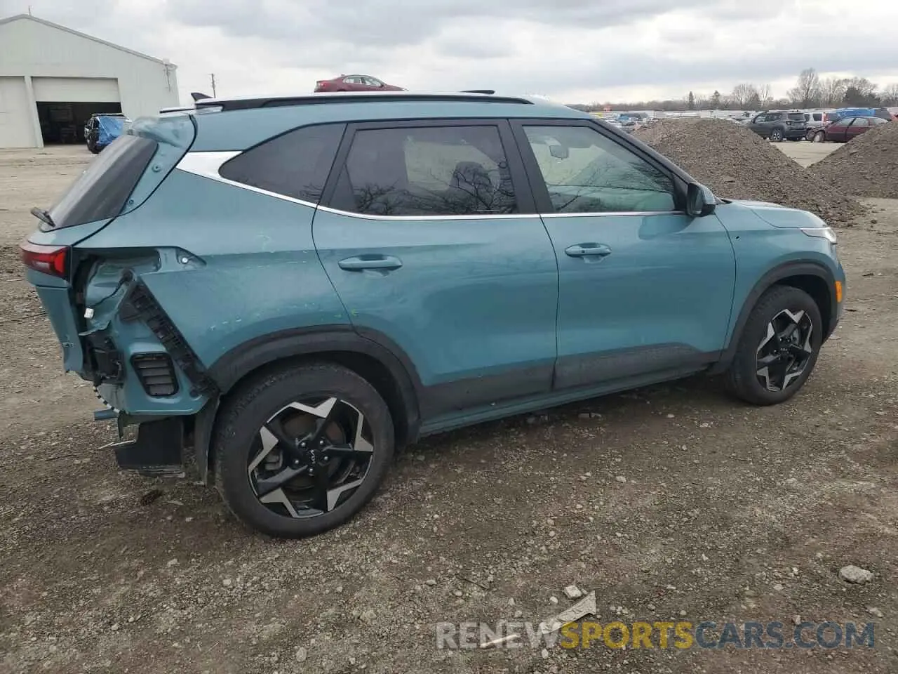 3 fotografías del automóvil dañado KNDERCAA0R7544961 KIA SELTOS 2024