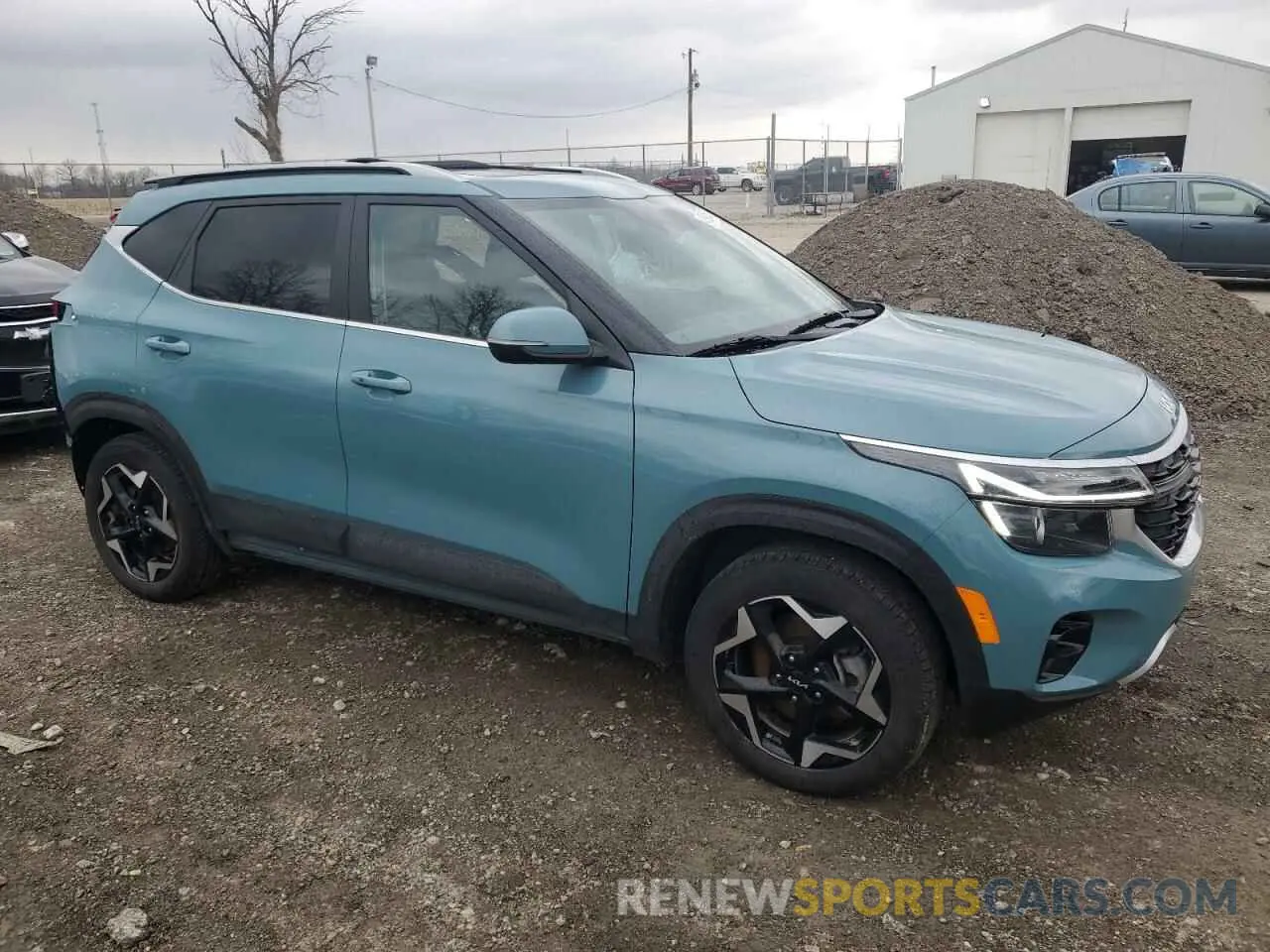4 fotografías del automóvil dañado KNDERCAA0R7544961 KIA SELTOS 2024