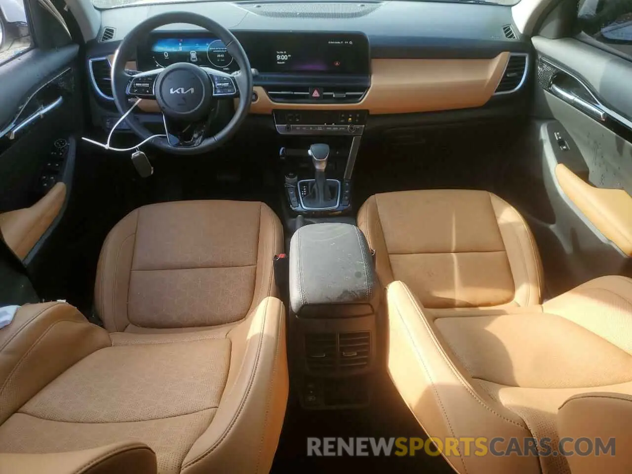 8 fotografías del automóvil dañado KNDERCAA1R7667068 KIA SELTOS 2024