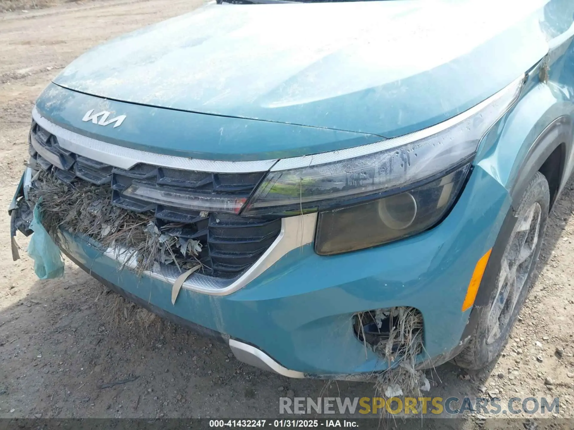 19 fotografías del automóvil dañado KNDERCAA4R7482254 KIA SELTOS 2024