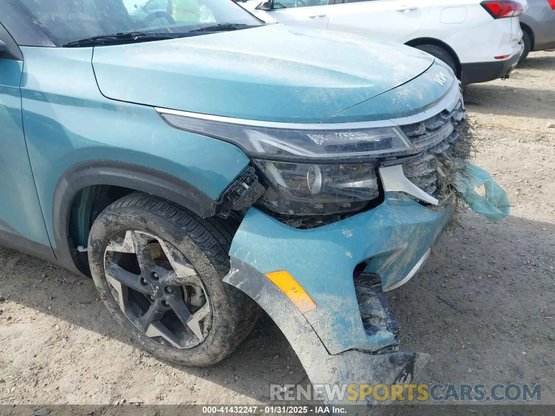 6 fotografías del automóvil dañado KNDERCAA4R7482254 KIA SELTOS 2024