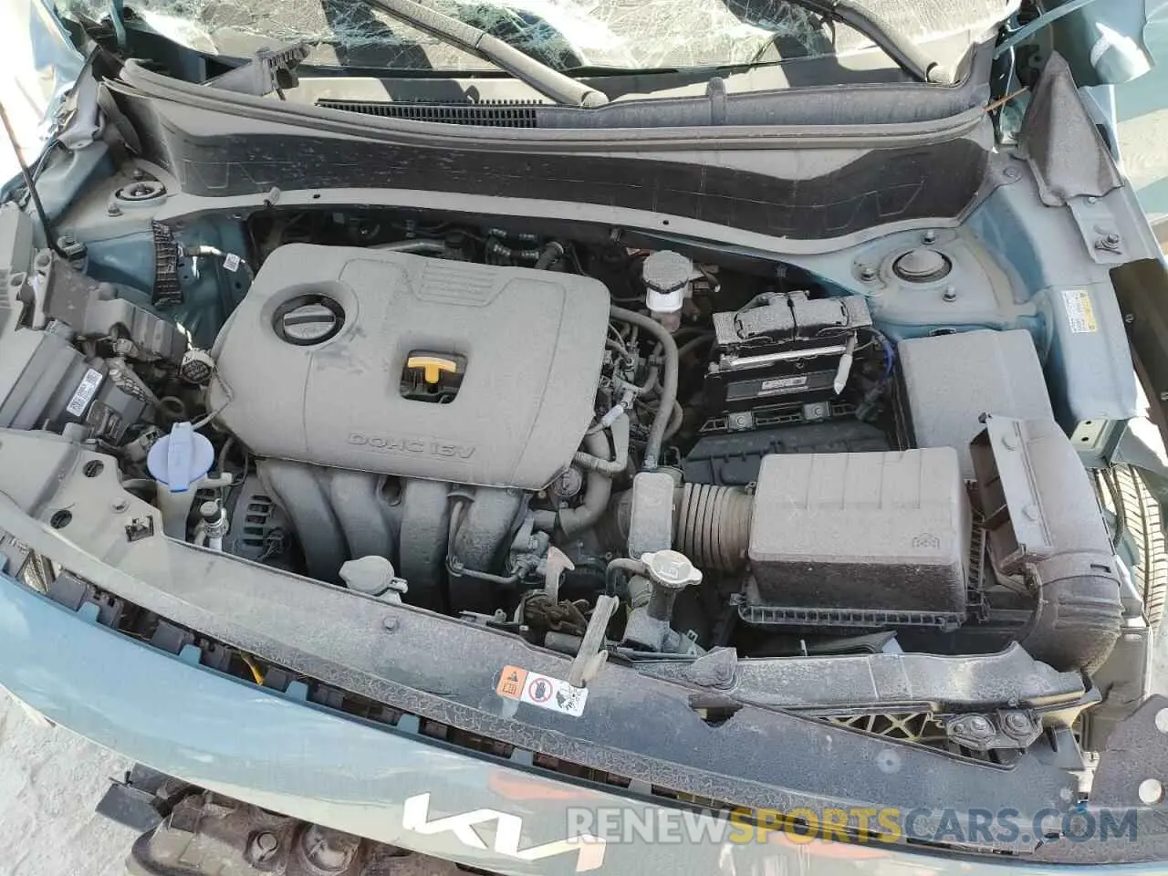 12 fotografías del automóvil dañado KNDERCAA4R7590938 KIA SELTOS 2024