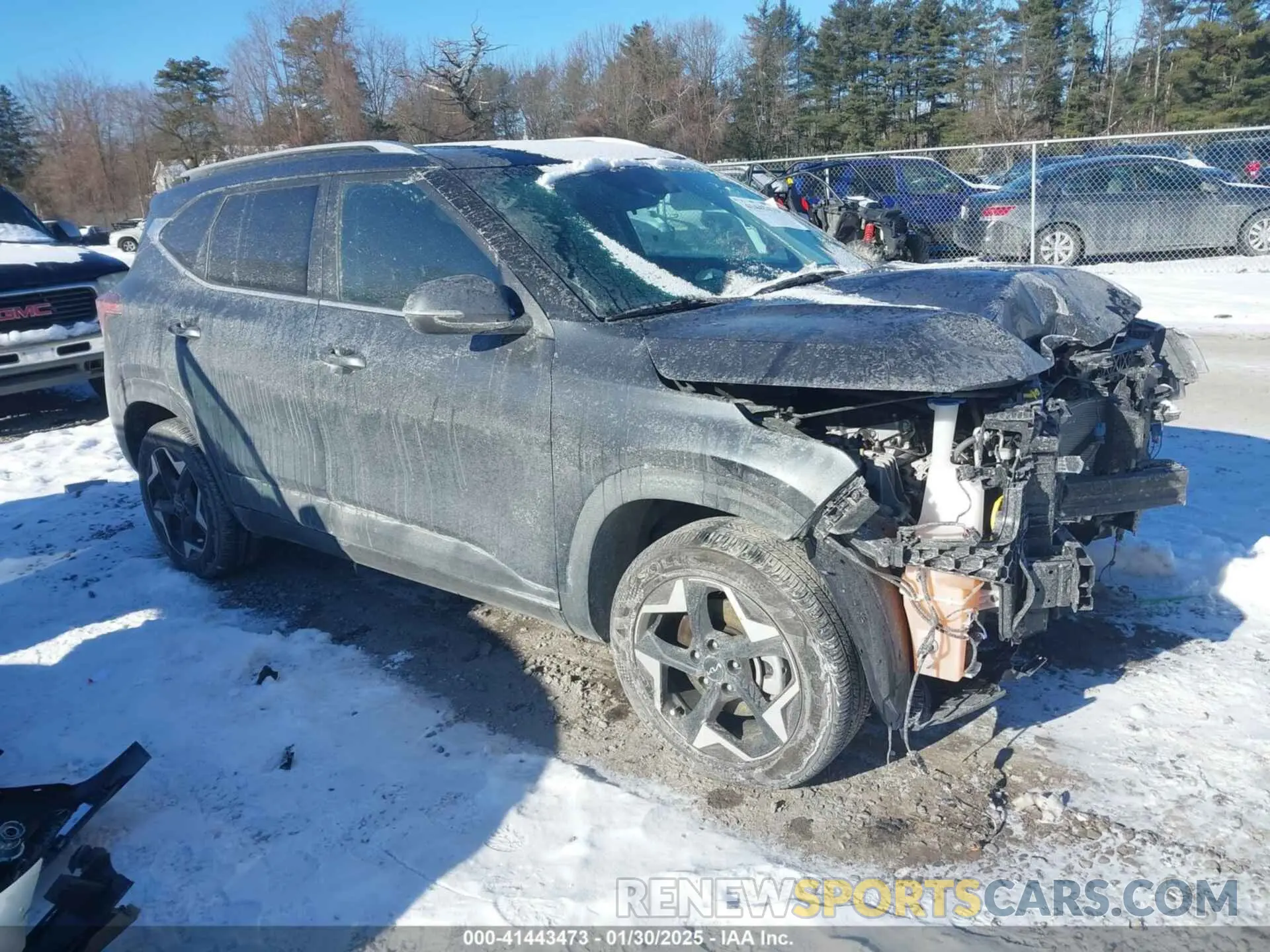 1 fotografías del automóvil dañado KNDERCAA4R7640284 KIA SELTOS 2024