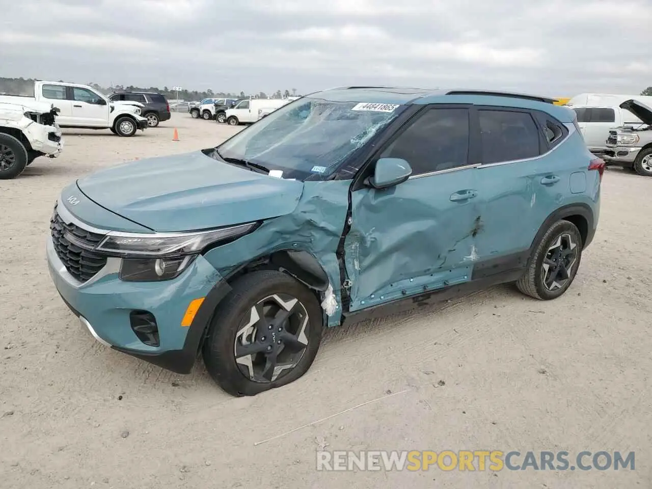 1 fotografías del automóvil dañado KNDERCAA5R7557298 KIA SELTOS 2024