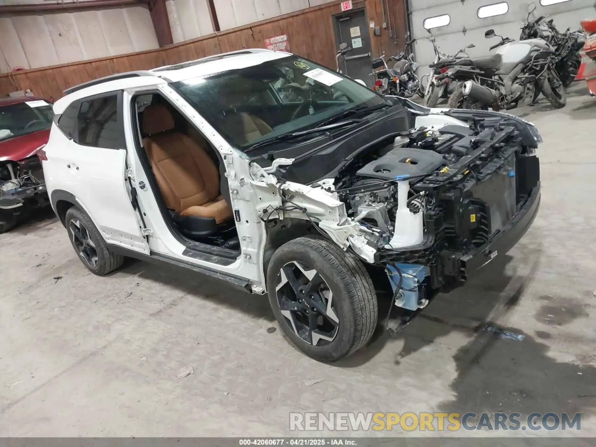 1 fotografías del automóvil dañado KNDERCAA5R7589801 KIA SELTOS 2024