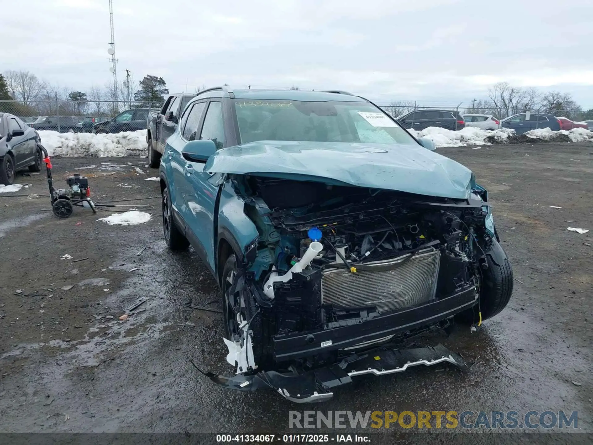 6 fotografías del automóvil dañado KNDERCAA5R7593654 KIA SELTOS 2024
