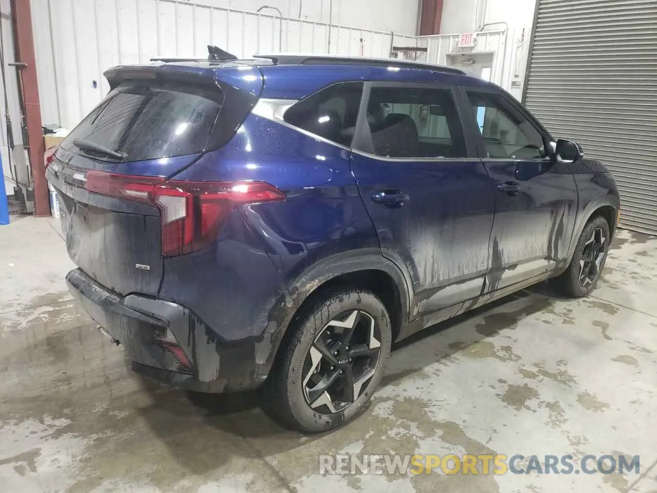 3 fotografías del automóvil dañado KNDERCAA5R7628967 KIA SELTOS 2024