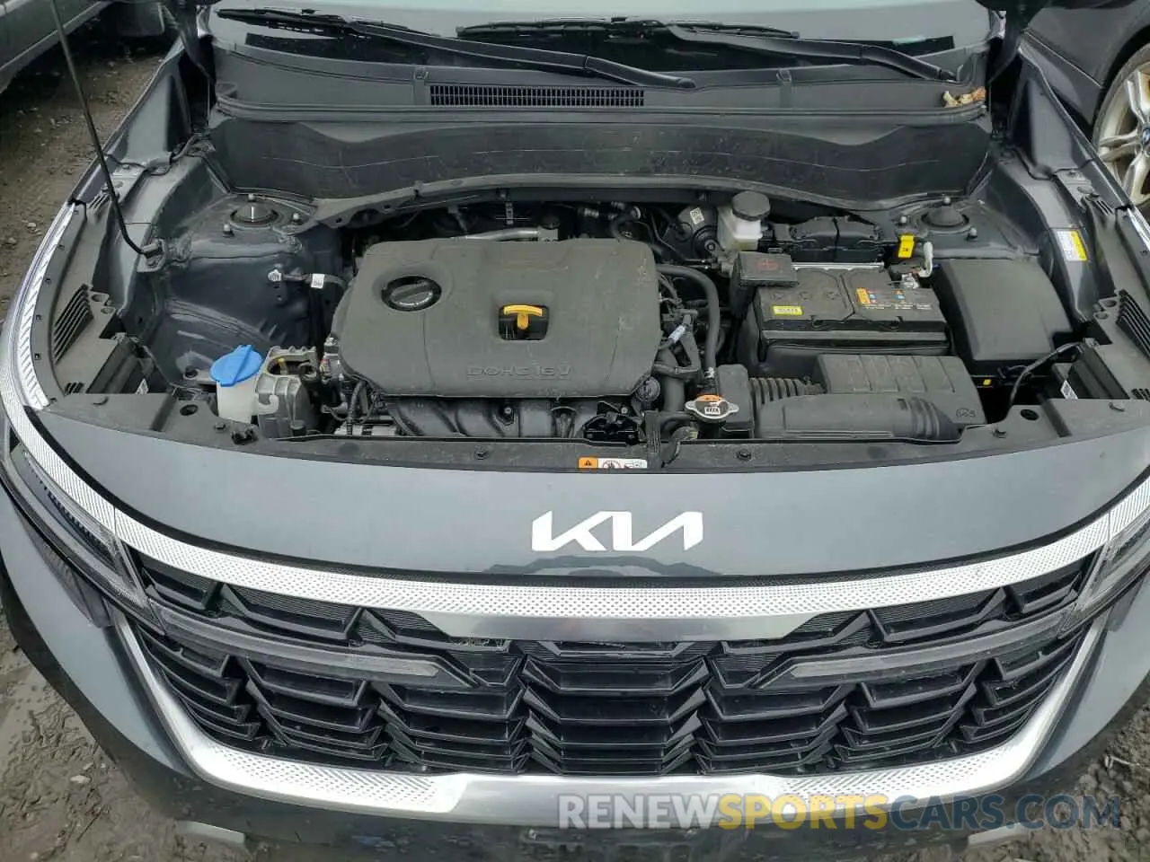 12 fotografías del automóvil dañado KNDERCAA6R7584669 KIA SELTOS 2024