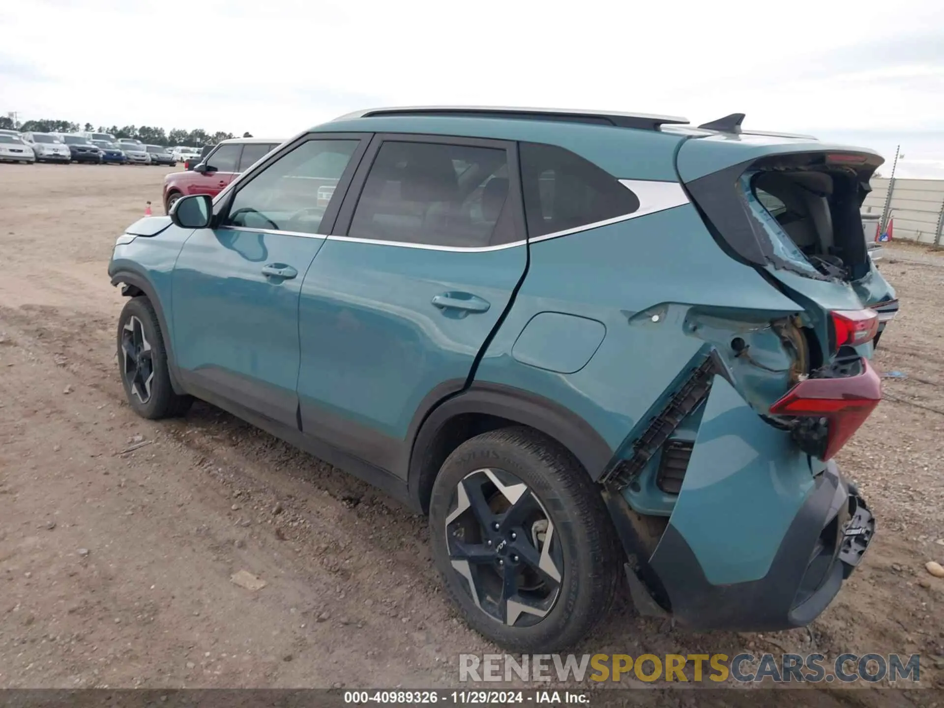 3 fotografías del automóvil dañado KNDERCAA9R7519962 KIA SELTOS 2024