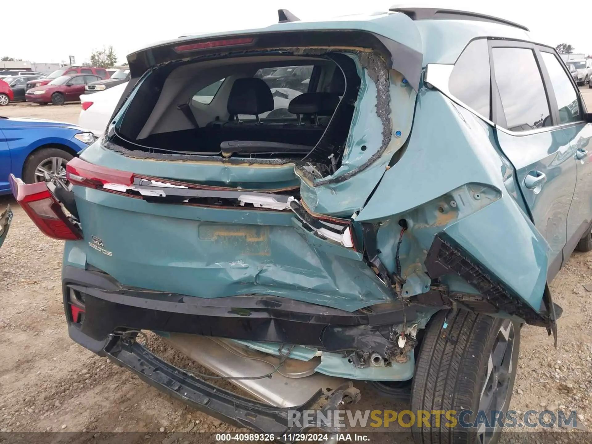 6 fotografías del automóvil dañado KNDERCAA9R7519962 KIA SELTOS 2024