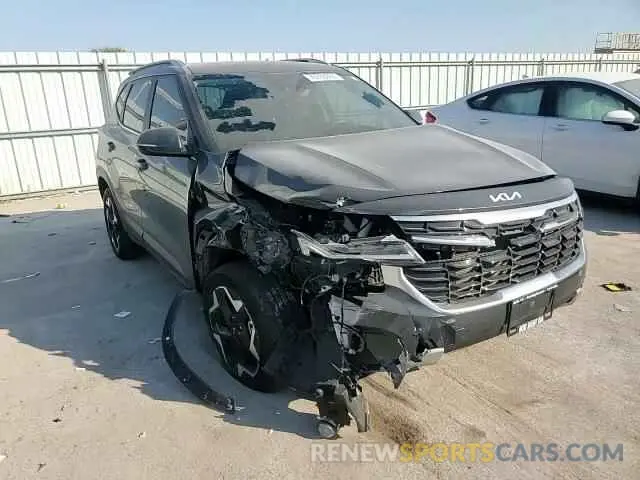11 fotografías del automóvil dañado KNDERCAA9R7580342 KIA SELTOS 2024