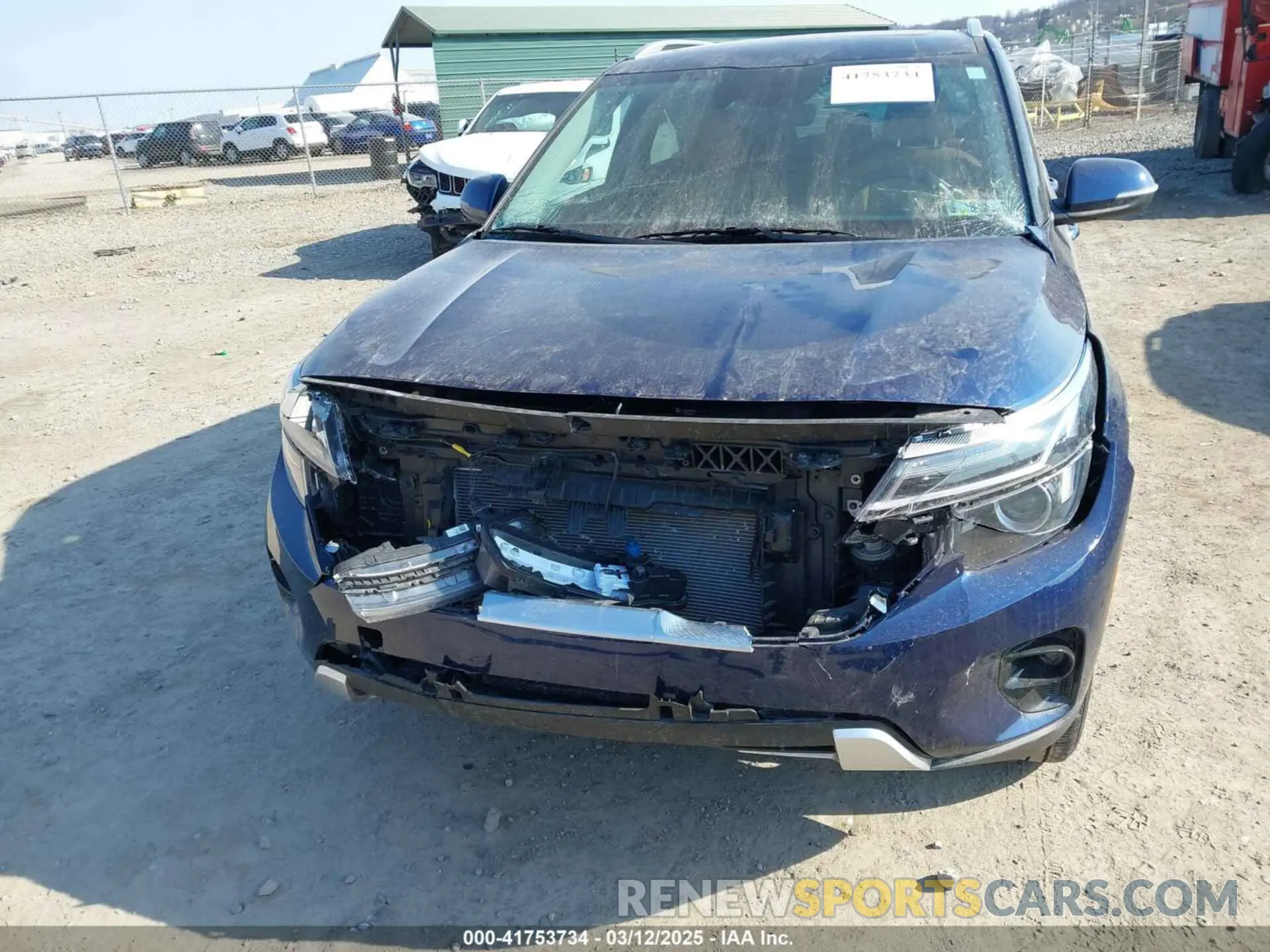 6 fotografías del automóvil dañado KNDERCAAXR7602428 KIA SELTOS 2024