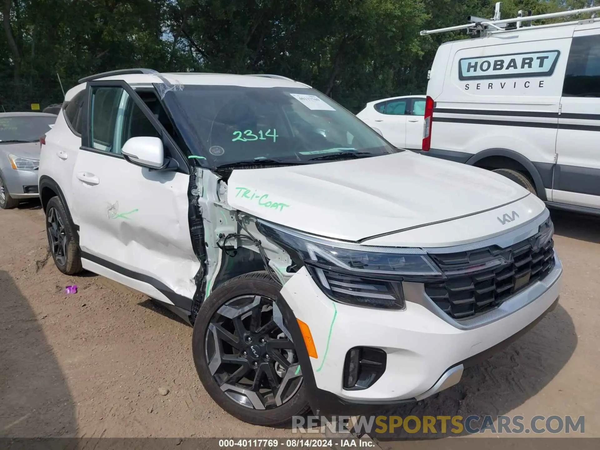 1 fotografías del automóvil dañado KNDETCA70R7572779 KIA SELTOS 2024