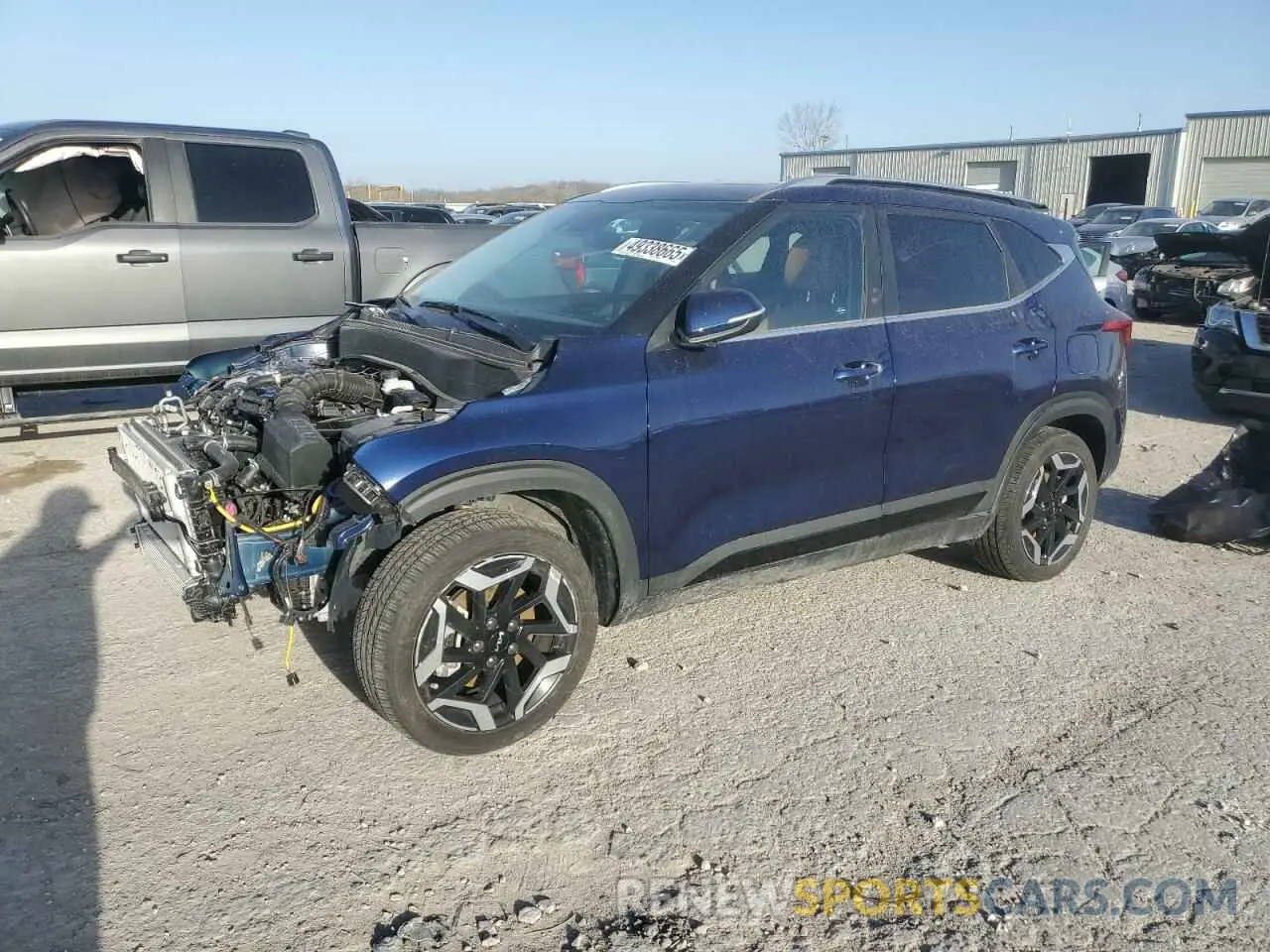 1 fotografías del automóvil dañado KNDETCA70R7631362 KIA SELTOS 2024