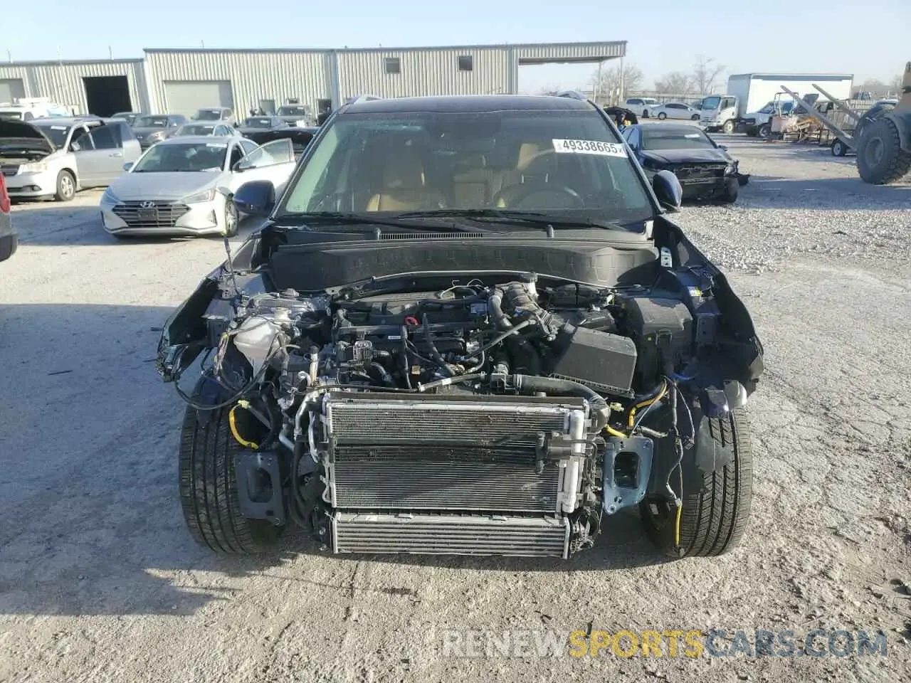 5 fotografías del automóvil dañado KNDETCA70R7631362 KIA SELTOS 2024