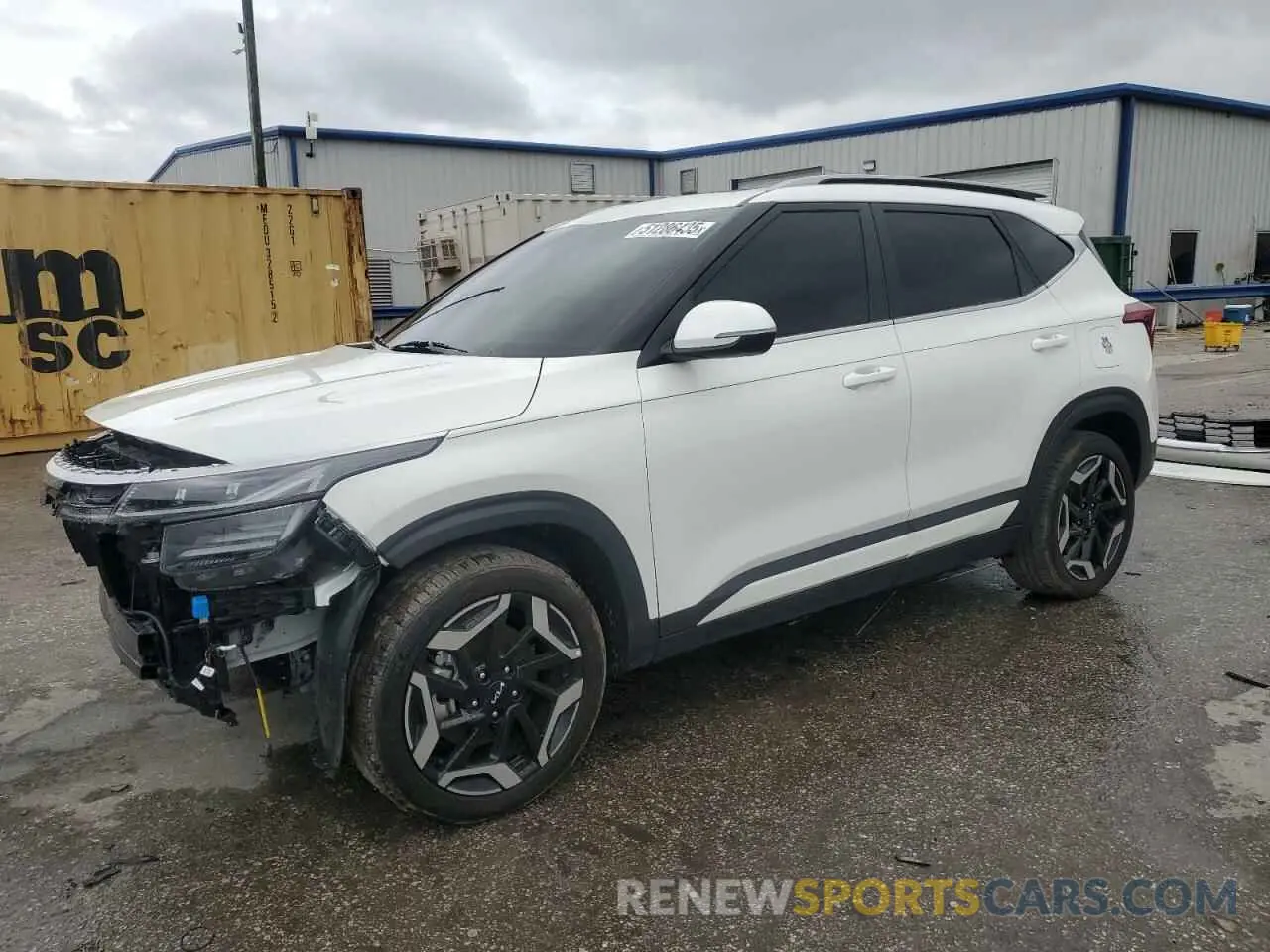 1 fotografías del automóvil dañado KNDETCA71R7553593 KIA SELTOS 2024