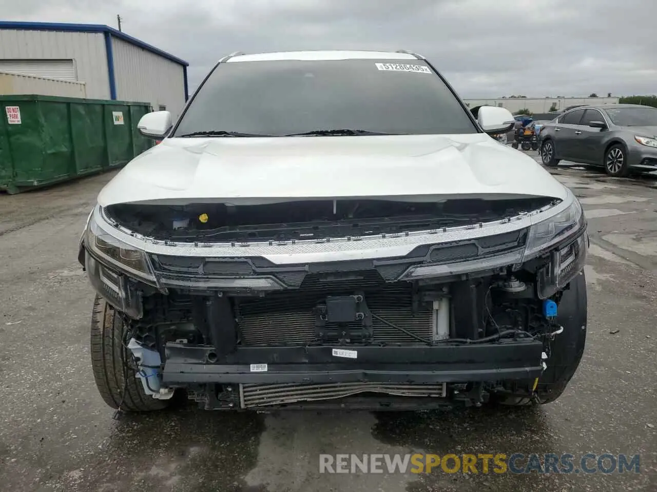 5 fotografías del automóvil dañado KNDETCA71R7553593 KIA SELTOS 2024