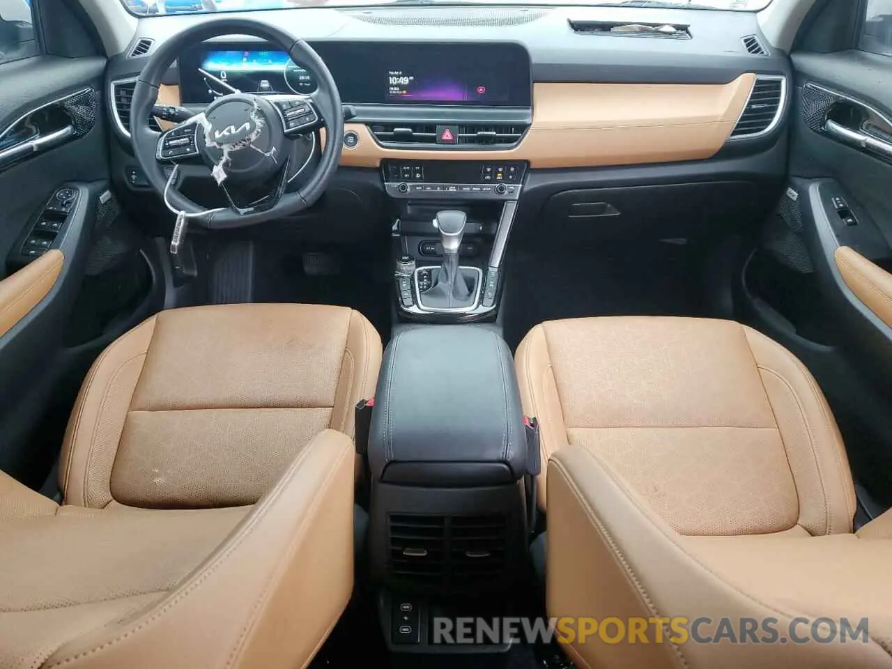 8 fotografías del automóvil dañado KNDETCA71R7553593 KIA SELTOS 2024