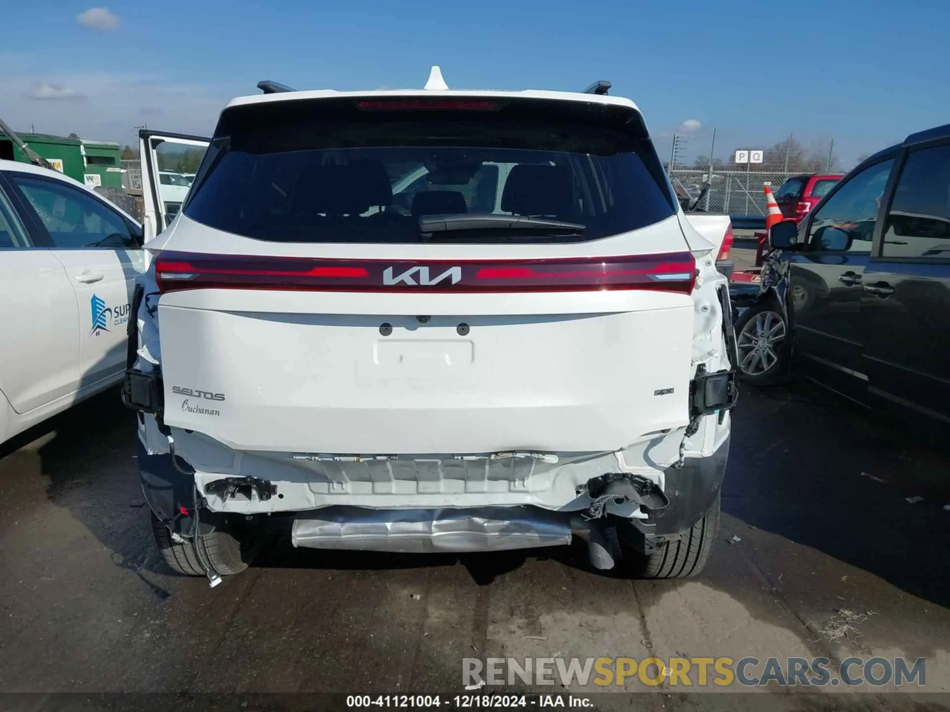 16 fotografías del automóvil dañado KNDETCA72R7492125 KIA SELTOS 2024
