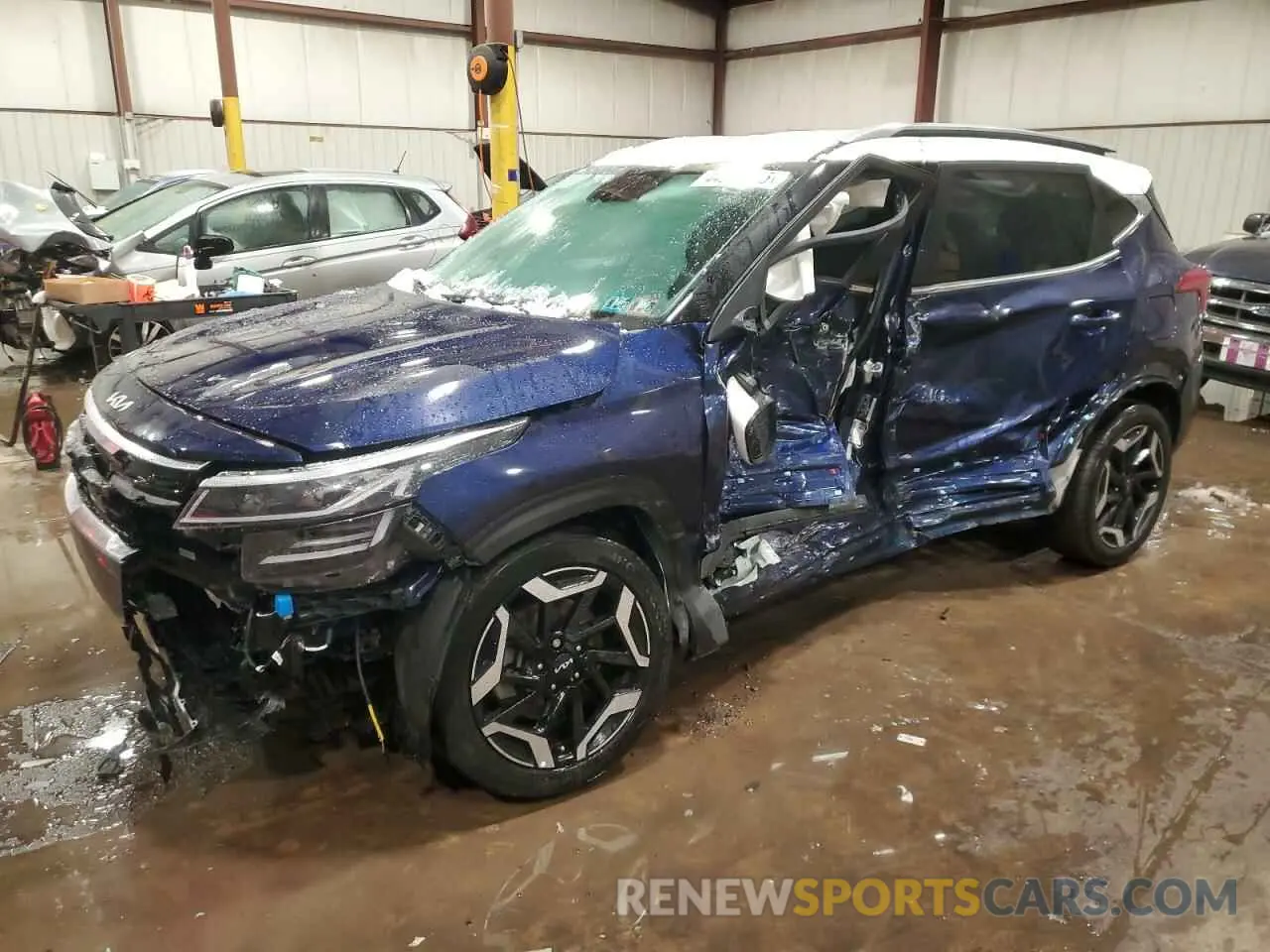 1 fotografías del automóvil dañado KNDETCA72R7501793 KIA SELTOS 2024
