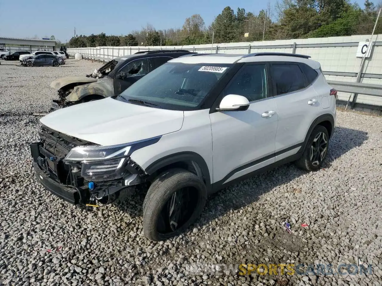 1 fotografías del automóvil dañado KNDETCA74R7475682 KIA SELTOS 2024