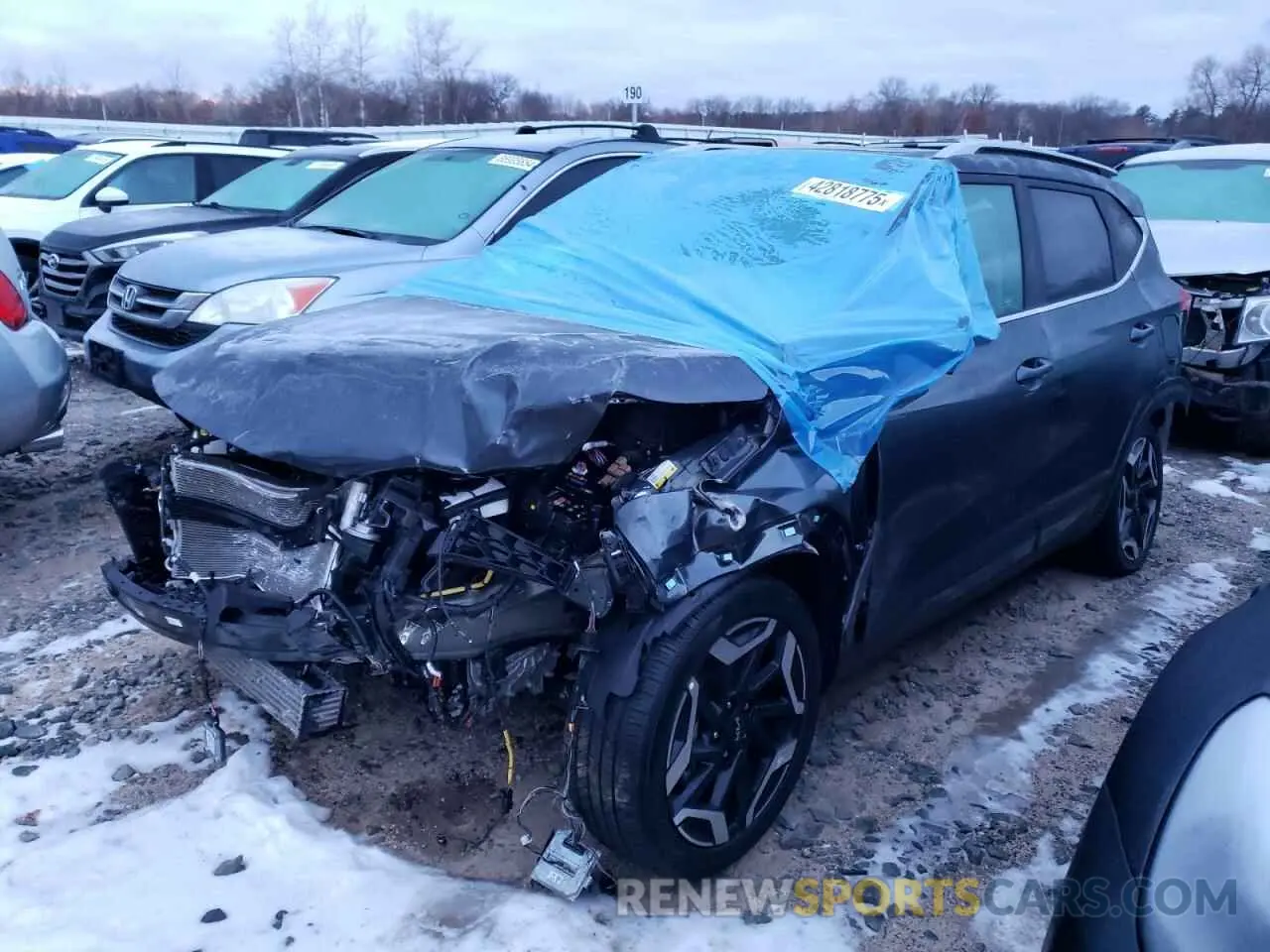 1 fotografías del automóvil dañado KNDETCA74R7535167 KIA SELTOS 2024