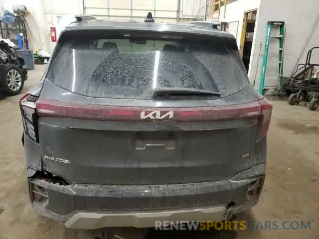 6 fotografías del automóvil dañado KNDETCA74R7535167 KIA SELTOS 2024