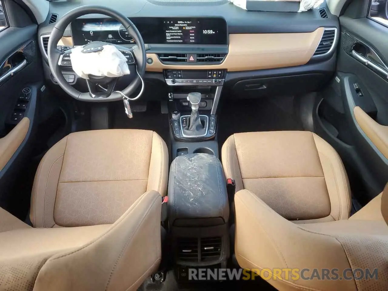 8 fotografías del automóvil dañado KNDETCA74R7622311 KIA SELTOS 2024