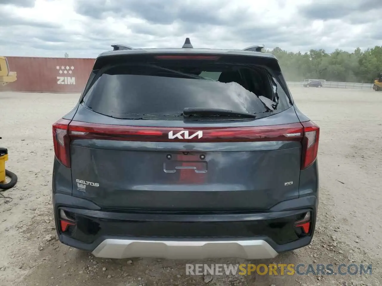 6 fotografías del automóvil dañado KNDETCA75R7493995 KIA SELTOS 2024