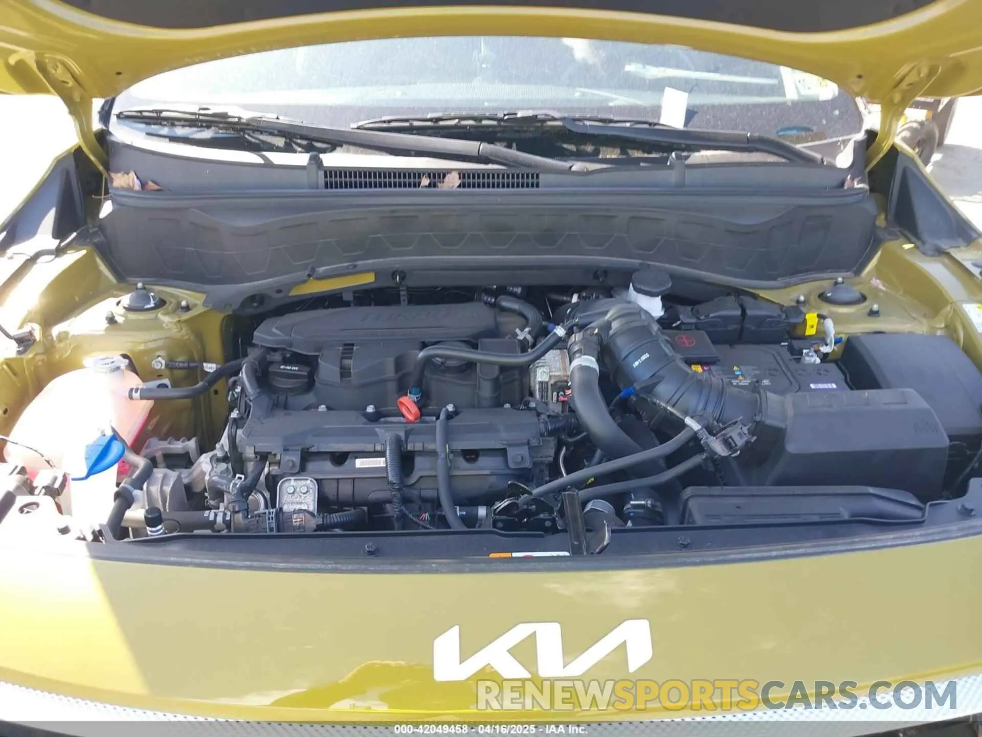 10 fotografías del automóvil dañado KNDETCA76R7544419 KIA SELTOS 2024