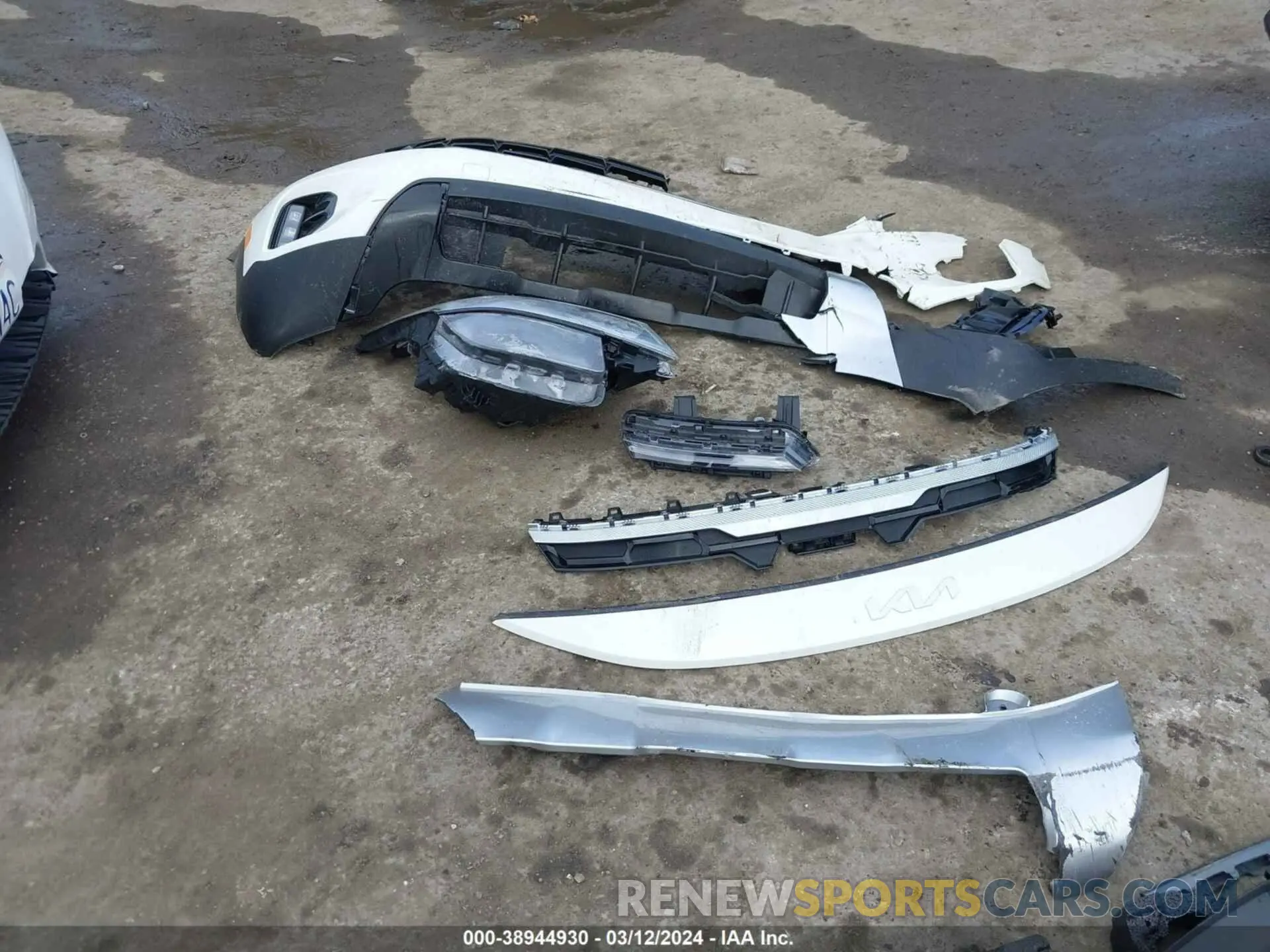 12 fotografías del automóvil dañado KNDETCA76R7579218 KIA SELTOS 2024