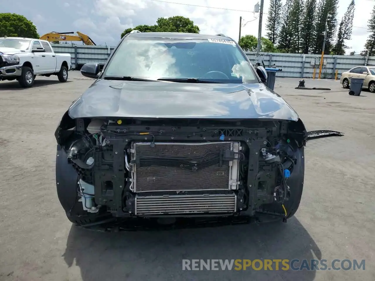 5 fotografías del automóvil dañado KNDETCA79R7557018 KIA SELTOS 2024